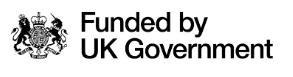 Funded by UK Government logo